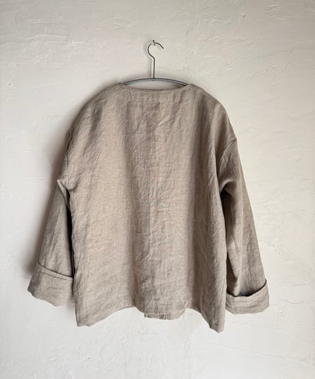 ルクツル　厚地リネン　ジャケット