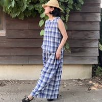 ルクツルのワイドパンツ ーコルカタカディー