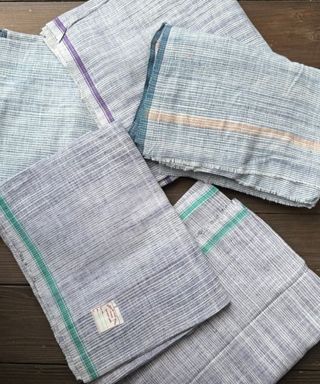 Khadi カディ　ルンギー　ーおまかせブルー系ー