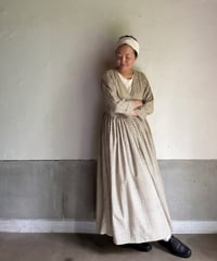 ルクツル　ローブー「Jodhpurロング丈」・バグルー伝統染めハンドブロックプリント