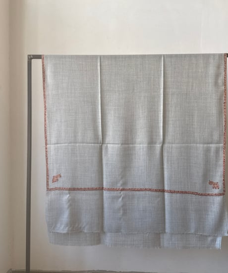 カディウール　手刺繍大判ストール
