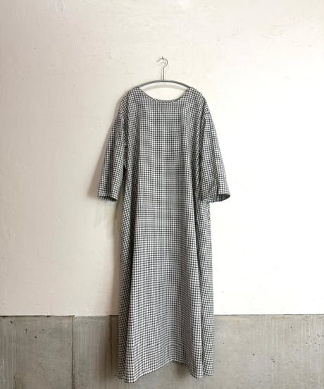 ルクツルのドレスRadhika ・ベンガルカディ・チェック（インナードレス付き）