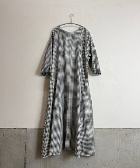 ルクツルのドレスRadhika ・ベンガルカディ・チェック（インナードレス付き）