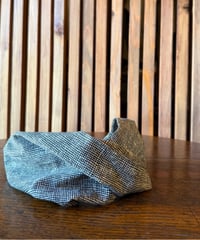 ハンドブロックプリント　ヘアーターバン　A