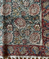 ハンドブロックプリント・コットンラグ　115×185   E