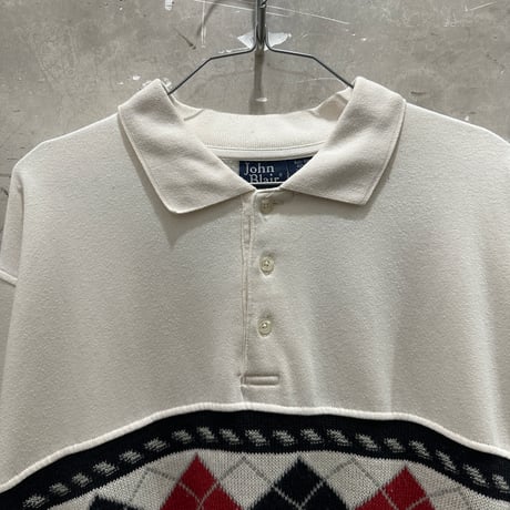 used JOHN BLAIR POLO SWEAT