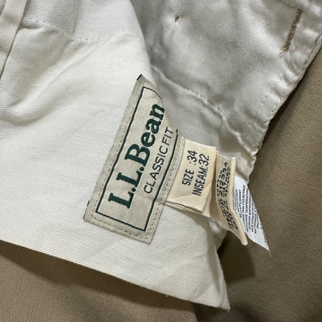 used L.L.BEAN CLASSIC FIT PANTS