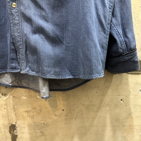 used DENIM WESTERN SH