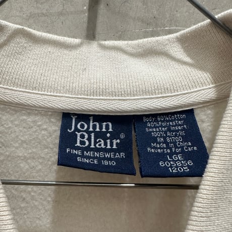 used JOHN BLAIR POLO SWEAT