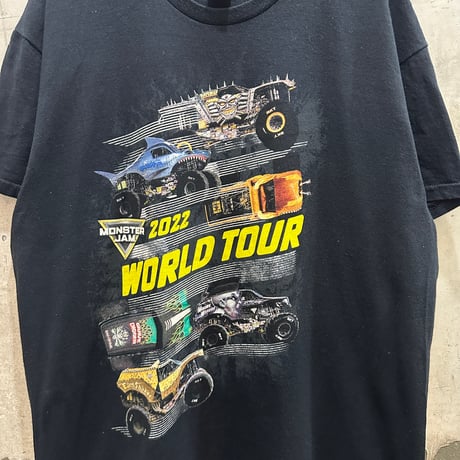 used MONSTER JAM TEE