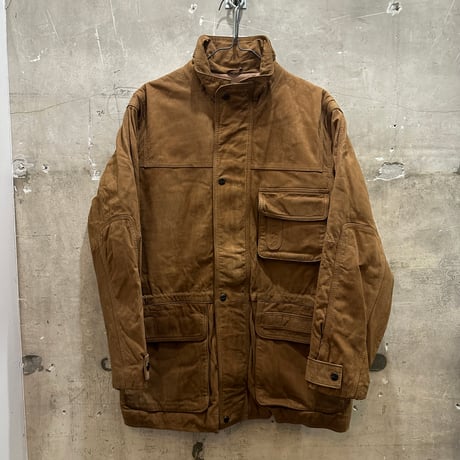 used FRASER HUNTING LEATHER JACKET