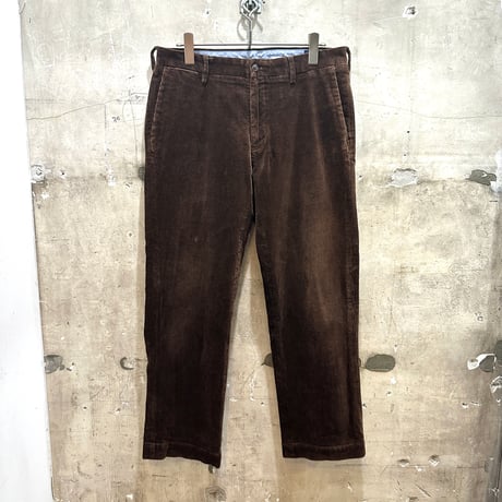 used POLO RALPH LAUREN CORDUROY PANTS w32
