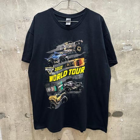 used MONSTER JAM TEE