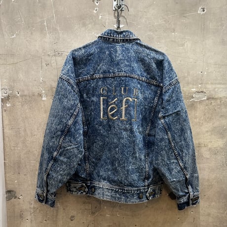 used CLUB éf DENIM JACKET