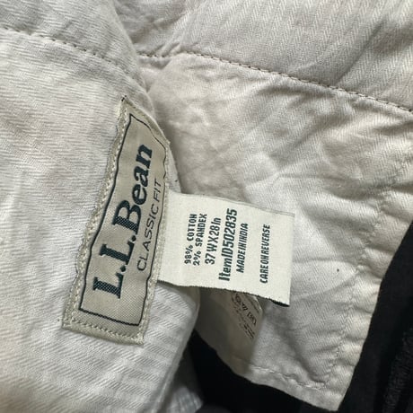 used L.L.BEAN CORDUROY PANTS w34