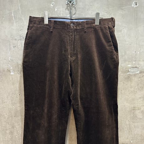 used POLO RALPH LAUREN CORDUROY PANTS w34