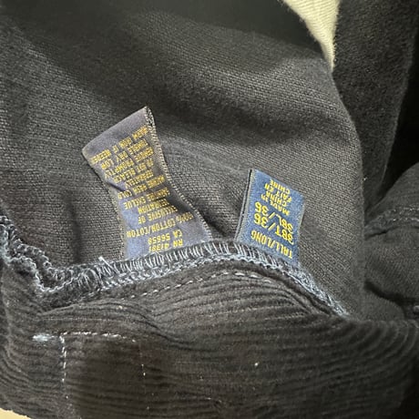 used POLO RALPH LAUREN CORDUROY PANTS