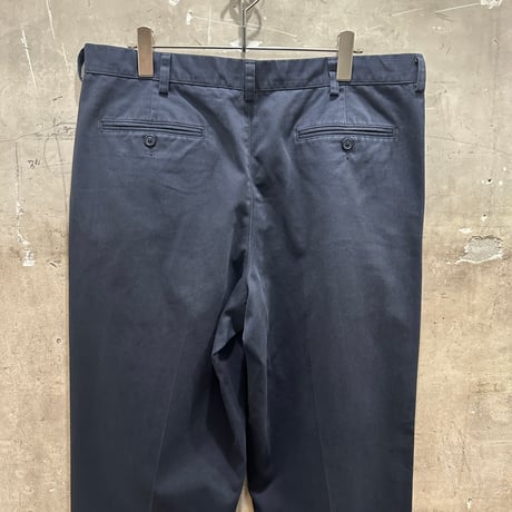 used L.L.BEAN NAVY PANTS w36