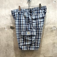 used RED HEAD CHECK CARGO SHORT PANTS