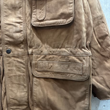 used FRASER HUNTING LEATHER JACKET