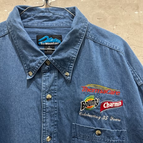 used TRI MOUNTAIN DENIM SH