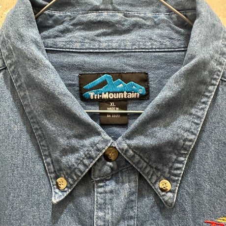 used TRI MOUNTAIN DENIM SH