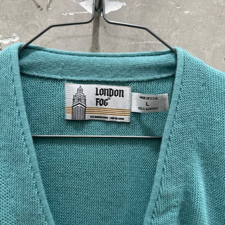 used LONDON FOG KNIT CARDIGAN