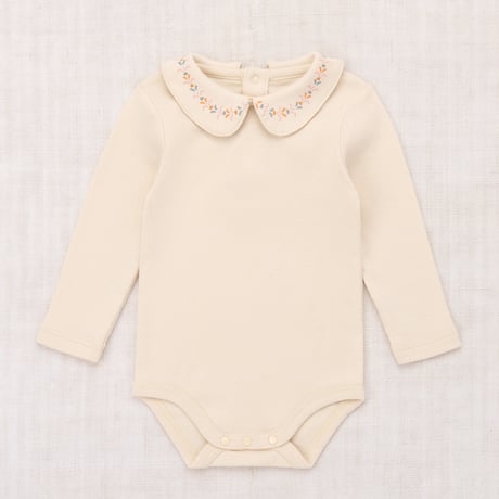 Misha & Puff / BABY MILLEFLEURS PETIT COLLAR ONESIE - STRING