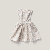SOOR PLOOM / Tippi Pinafore, Mums Print - Powder