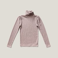 SOOR PLOOM / Pouf Turtleneck - Calico Print, Pigeon