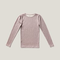 SOOR PLOOM / Pouf Tee - Calico Print, Pigeon