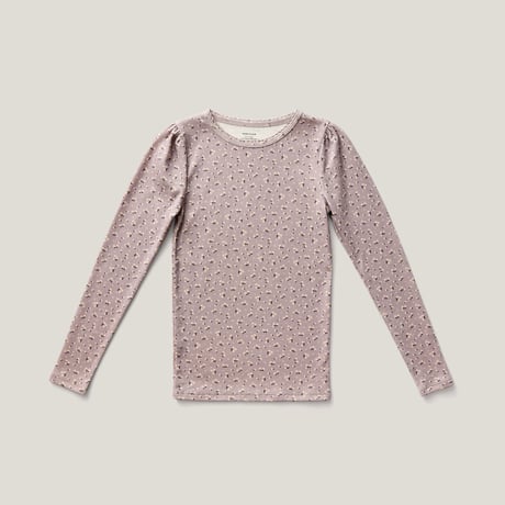 SOOR PLOOM / Pouf Tee - Calico Print, Pigeon