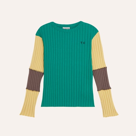 The Campamento / Green Contrast Tshirt - GREEN