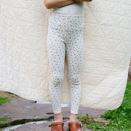SOOR PLOOM / Stretch Legging - Calico Print, Powder