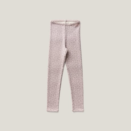 SOOR PLOOM / Rib Legging - Calico Print, Pigeon