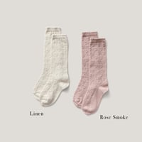 SOOR PLOOM / Heart Sock 単品販売 - Linen / Rose Smoke
