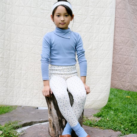 SOOR PLOOM / Stretch Legging - Calico Print, Powder