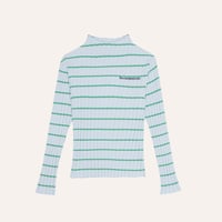 The Campamento / Stripes Tshirt - Light Blue