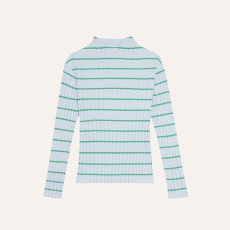 The Campamento / Stripes Tshirt - Light Blue