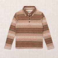 Misha & Puff / LONG SLEEVE POLO - NORI ARABLE