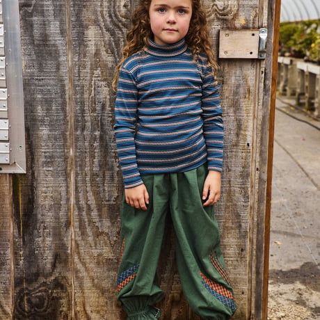 Misha & Puff / TURTLENECK - MARINE BLUE SGRAFFITO