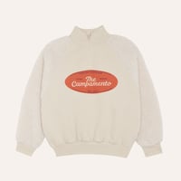 The Campamento / Teddy Sweatshirt - ECRU