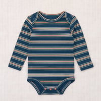 Misha & Puff / BABY LAP ONESIE - MARINE BLUE SGRAFFITO
