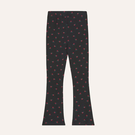 The Campamento / Flowers Flare Leggings- GREY