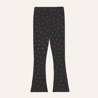 The Campamento / Flowers Flare Leggings- GREY
