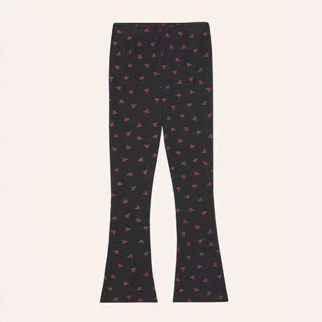 The Campamento / Flowers Flare Leggings- GREY