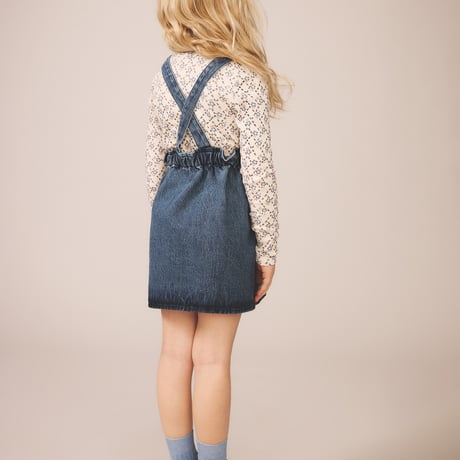 SOOR PLOOM / Snap Turtleneck - Trellis Print Pointelle, Powder