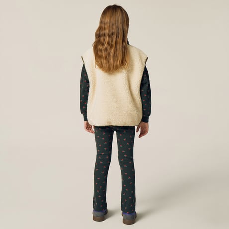 The Campamento / Flowers Flare Leggings- GREY