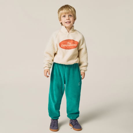 The Campamento / Teddy Sweatshirt - ECRU
