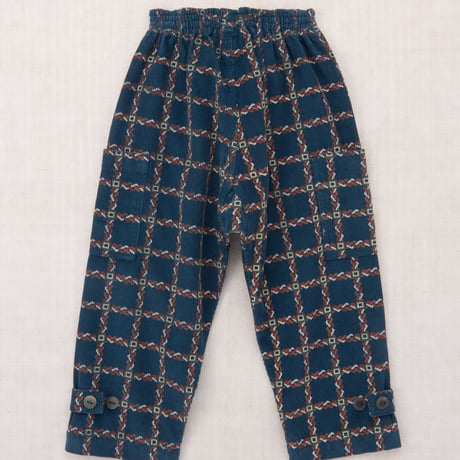 Misha & Puff / CORDUROY YOSHI PANT - MARINE BLUE PORTICO